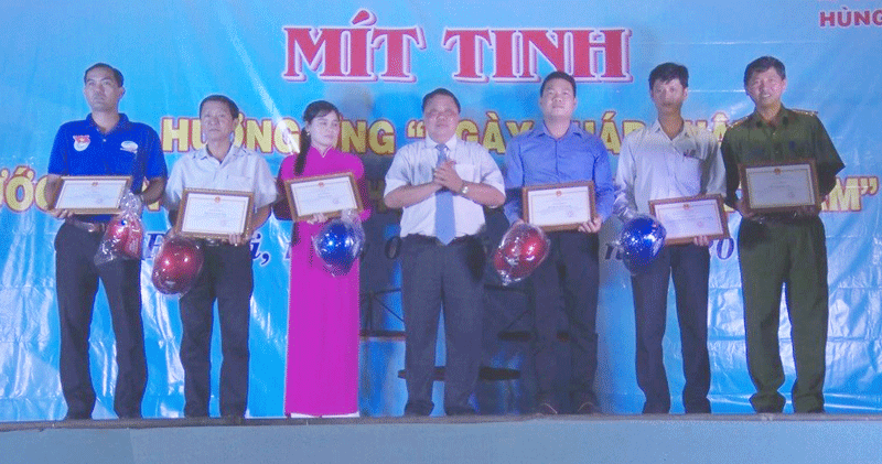 Tin hoạt động các huyện ngày 9-11-2019 Ảnh:  Trần Xiện
