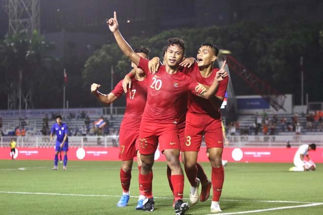 U22 Indonesia xuất sắc đánh bại U22 Thái Lan