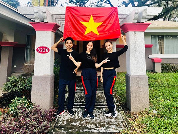 Nơi ở của đội tuyển khiêu vũ thể thao tại SEA Games 30. Ảnh: K.T