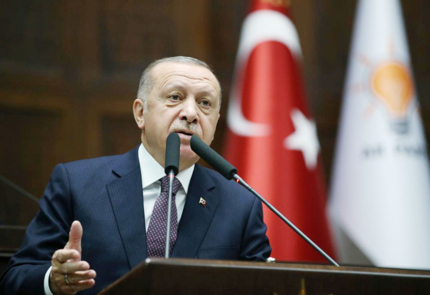 Tổng thống Thổ Nhĩ Kỳ Tayyip Erdogan. Ảnh: Reuters