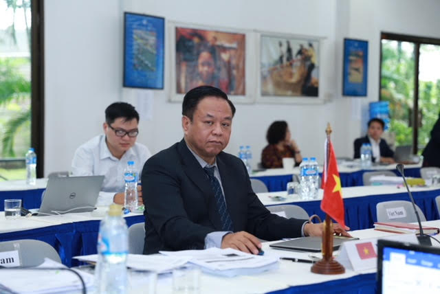 Ông Lê Đức Trung - Chánh Văn phòng, Văn phòng Thường trực Ủy ban sông Mê Công Việt Nam.