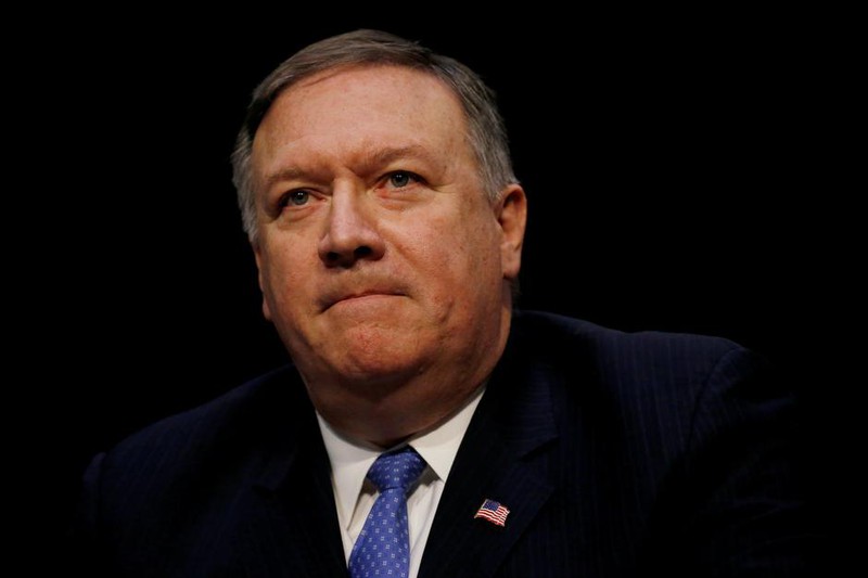 Ngoại trưởng Mỹ Mike Pompeo. Ảnh: Reuters