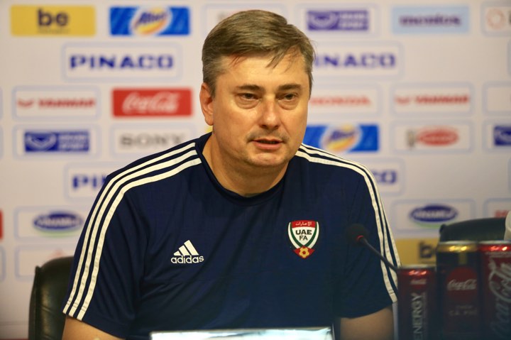 HLV U23 UAE rất quyết tâm sẽ vượt qua vòng bảng.