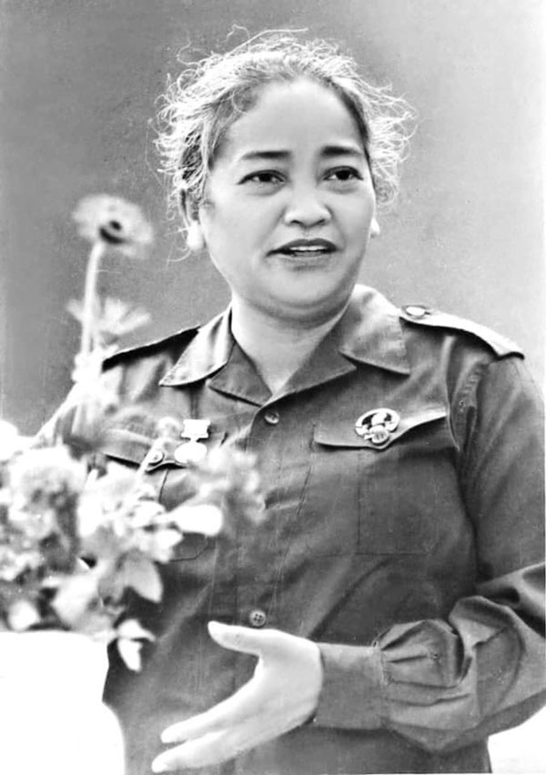 Sống làm tướng, chết thành thần Nữ tướng Nguyễn Thị Định. (ảnh tư liệu)