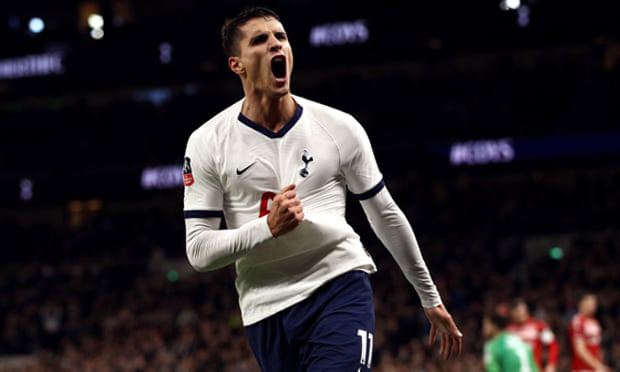 Tottenham 2-1 Middlesbrough: Những người Argentina cứu rỗi Mourinho Lamela ghi bàn thắng thứ 2 cho Tottenham