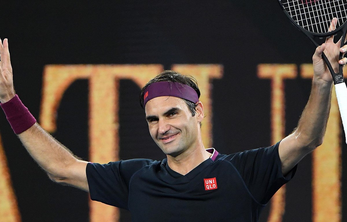 Federer thẳng tiến vào vòng 2 Australian Open 2020.