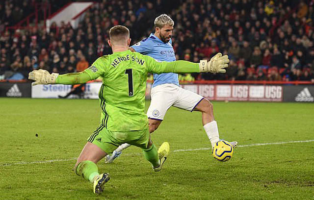Chelsea hòa kịch tính Arsenal, Man City thắng Sheffield United 1-0 Aguero vào sân và mang về chiến thắng cho Man City