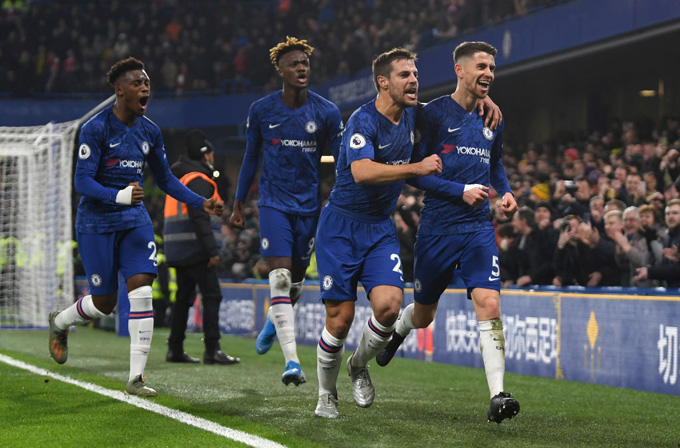 Chelsea hòa kịch tính Arsenal, Man City thắng Sheffield United 1-0 Jorginho mở tỷ số trận đấu