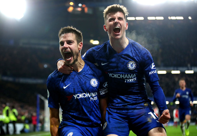 Chelsea hòa kịch tính Arsenal, Man City thắng Sheffield United 1-0 Azpilicueta ghi bàn cho Chelsea