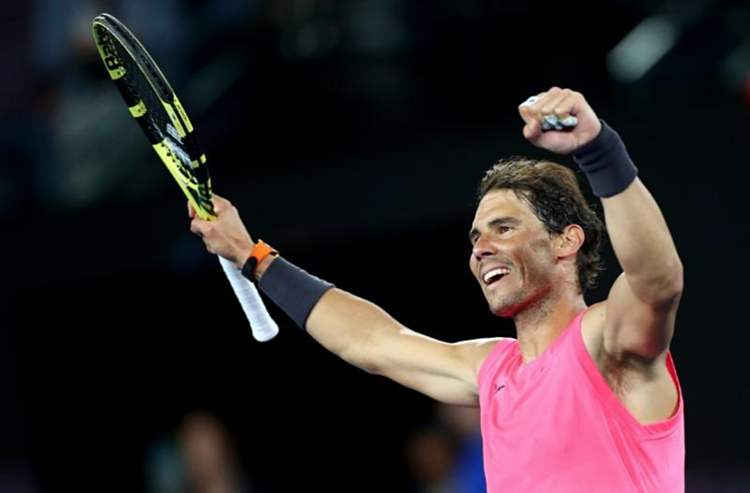 Nadal có chiến thắng thứ 63 tại Australia Mở rộng. Ảnh: Reuters