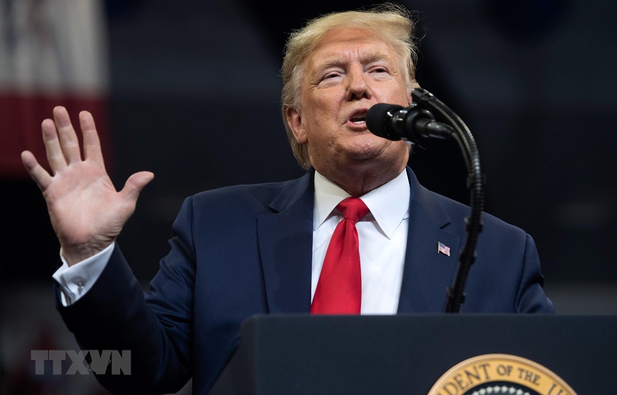 Tổng thống Mỹ Donald Trump. (Ảnh: AFP/TTXVN)