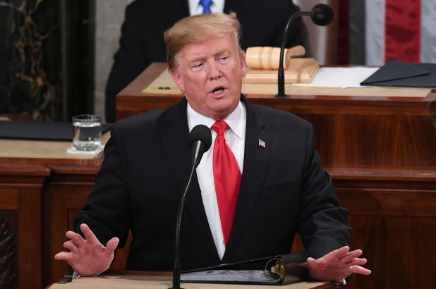 Tổng thống Mỹ bắt đầu đọc Thông điệp Liên bang 2020