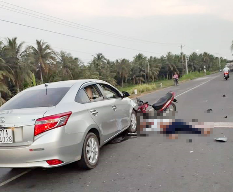 Hiện trường vụ tai nạn