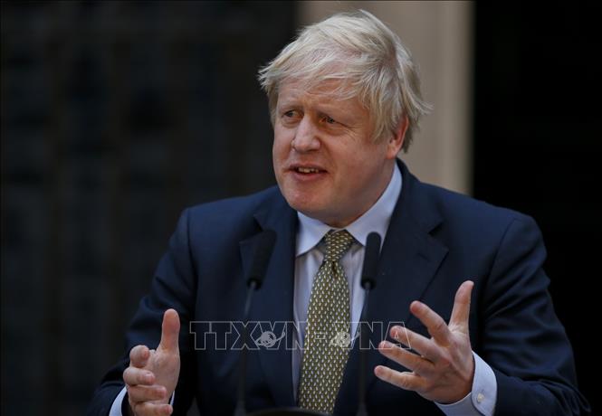 Thủ tướng Anh Boris Johnson. Ảnh: THX/TTXVN