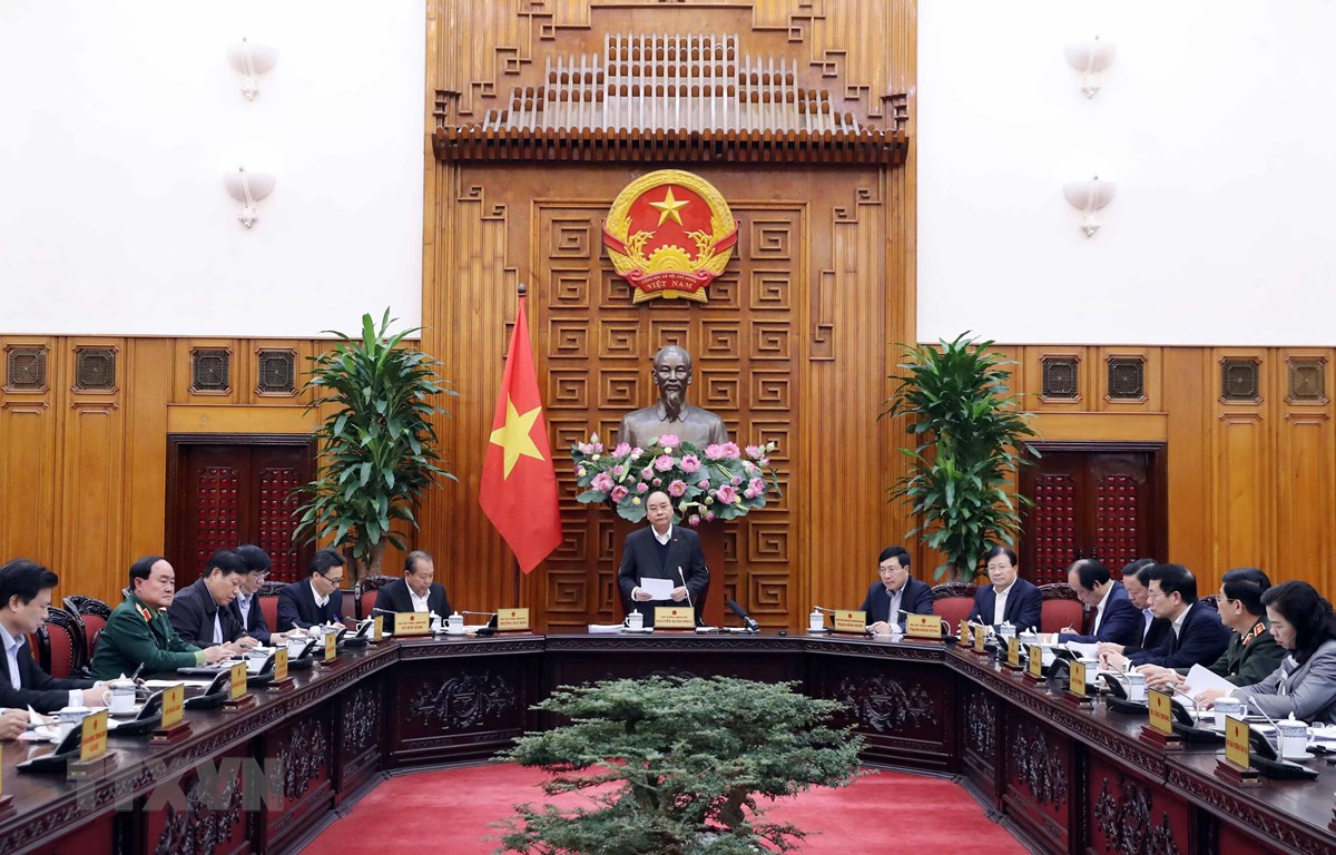 Thủ tướng: Không kỳ thị trong phòng chống dịch COVID-19 Thủ tướng Nguyễn Xuân Phúc phát biểu. Ảnh: Thống Nhất/TTXVN