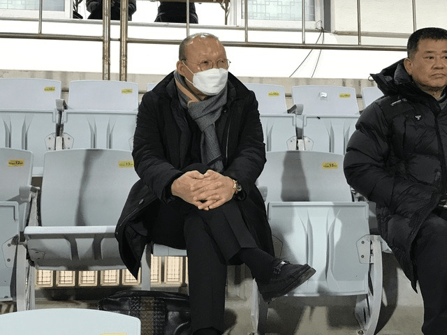 HLV Park Hang Seo thời điểm ở quê nhà Hàn Quốc.