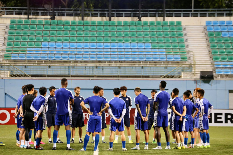 CLB TPHCM sẵn sàng thi đấu tại lượt trận thứ 2 AFC Cup