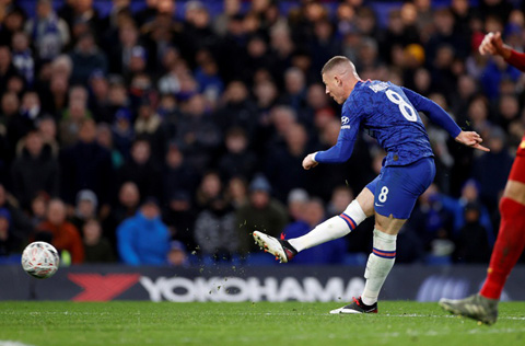 Thất bại thứ 2 liên tiếp của Klopp Barkley ghi bàn sau pha dốc bóng từ phần sân nhà