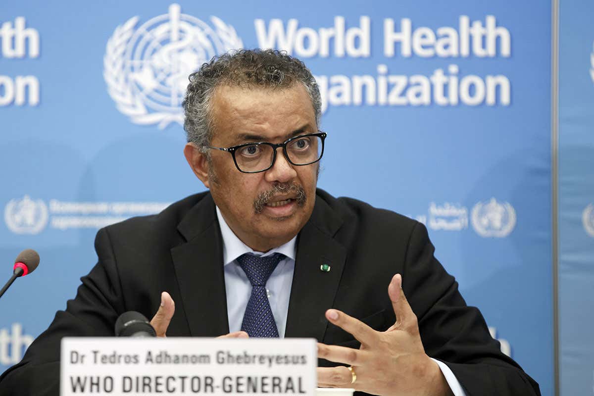 Tổng giám đốc WHO Tedros Adhanom Ghebreyesus. Ảnh: Reuters