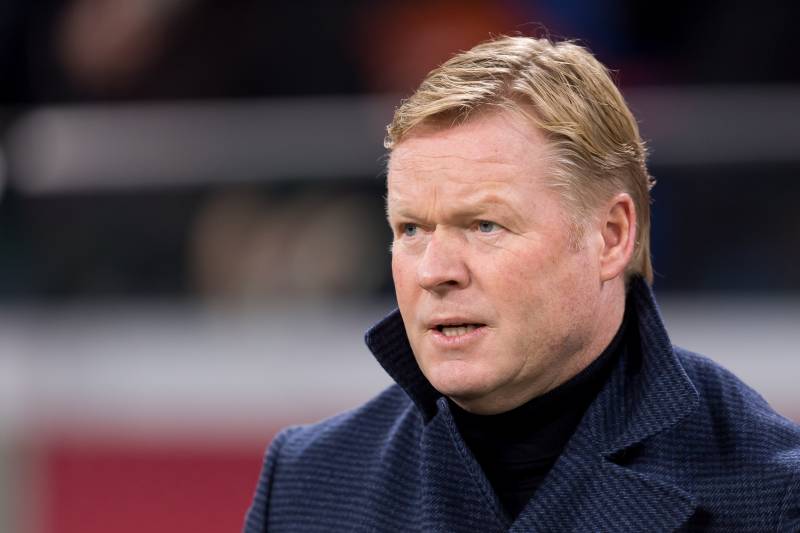 HLV Ronald Koeman đang nhận được sự quan tâm của Barca