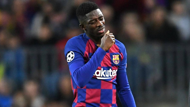 Dembele không có phong độ tốt ở Barca