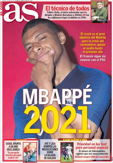 Real Madrid sẽ lùi thời điểm hỏi mua Mbappe