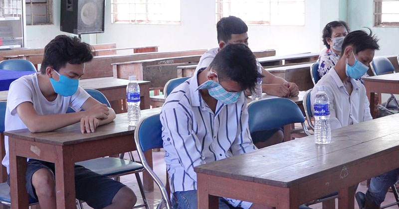 Các đối tượng bị Cơ quan Công an xử phạt