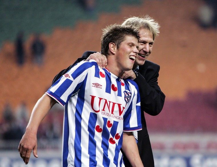 Klaas-Jan Huntelaar có quãng thời gian đẹp cùng Heerenveen.