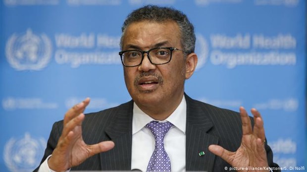 Tổng Giám đốc Tổ chức Y tế Thế giới Tedros Adhanom Ghebreyesus. (Nguồn: DW)