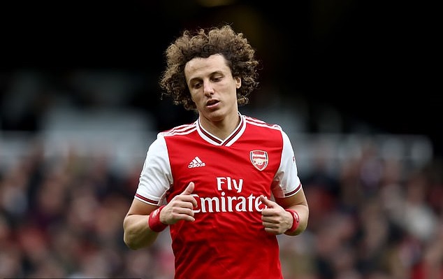 David Luiz có thể rời Arsenal sau mùa này