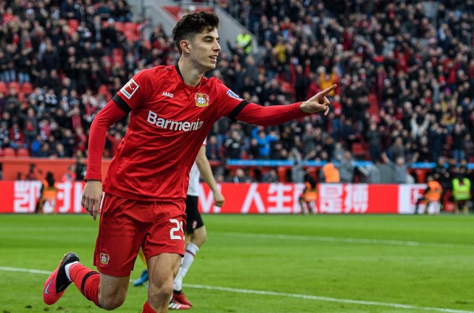 Havertz đang là mục tiêu của nhiều đội bóng