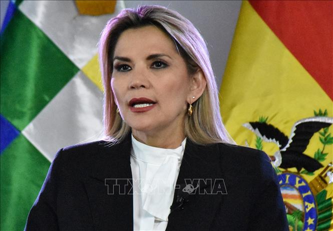 Tổng thống tạm quyền Bolivia Jeanine Anez. Ảnh: AFP/TTXVN