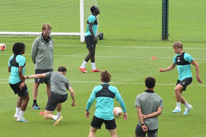 Salah không tham dự buổi tập của Liverpool vào ngày hôm qua