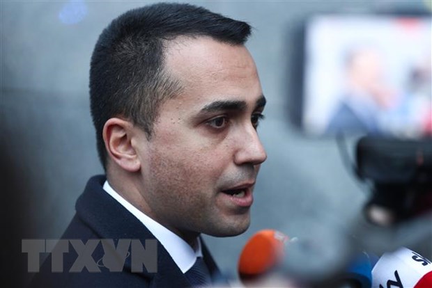 Ngoại trưởng Italy Luigi Di Maio. (Nguồn: THX/TTXVN)