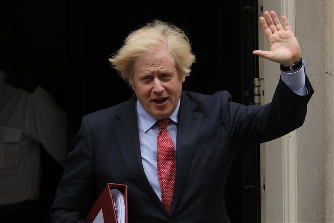 Thủ tướng Anh Boris Johnson tại thủ đô London ngày 11-6-2020. Ảnh: THX/ TTXVN