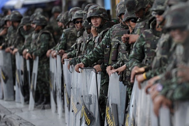 Binh sỹ Thái Lan. (Nguồn: AFP/TTXVN)