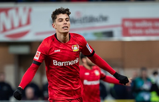 Chelsea đang được liên hệ mua Havertz với giá hơn 90 triệu bảng