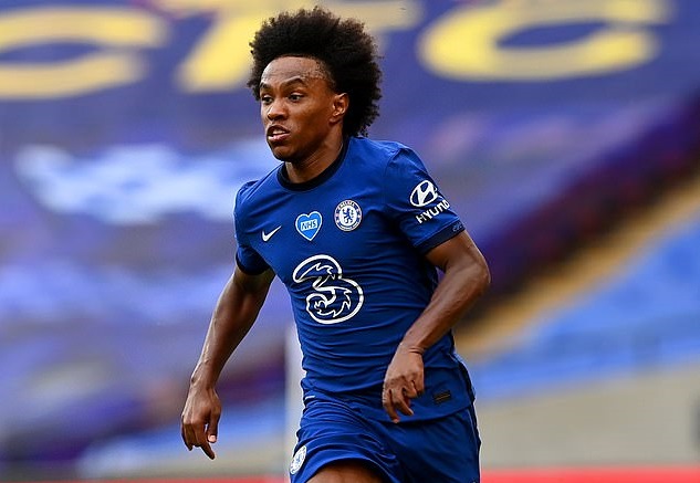 Willian đã từ chối gia hạn hợp đồng với Chelsea