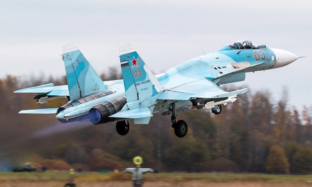 Tiêm kích Su-27 Nga. (Ảnh: Russian Planes)