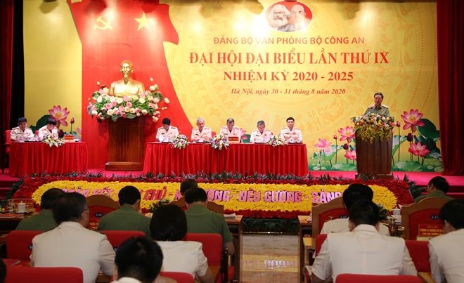 Thiếu tướng Tô Ân Xô được bầu giữ chức Bí thư Đảng ủy Văn phòng Bộ Công an