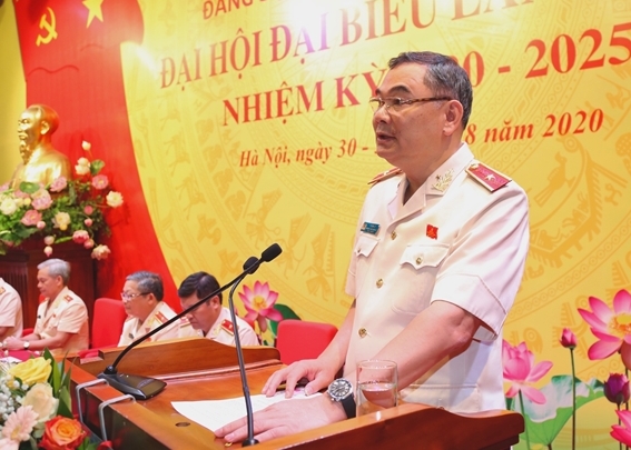Thiếu tướng Tô Ân Xô được bầu giữ chức Bí thư Đảng ủy Văn phòng Bộ Công an Đại hội đã bầu trực tiếp Thiếu tướng Tô Ân Xô, Chánh Văn phòng Bộ Công an giữ chức Bí thư Đảng ủy Văn phòng Bộ Công an.