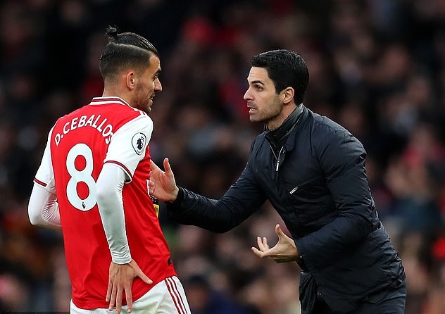 HLV Arteta đánh giá cao tài năng của Dani Ceballos