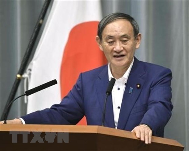 Chánh Văn phòng Nội các Nhật Bản Yoshihide Suga. (Nguồn: Kyodo/TTXVN)