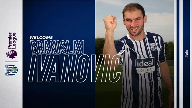 Ivanovic ký hợp đồng 1 năm với West Brom