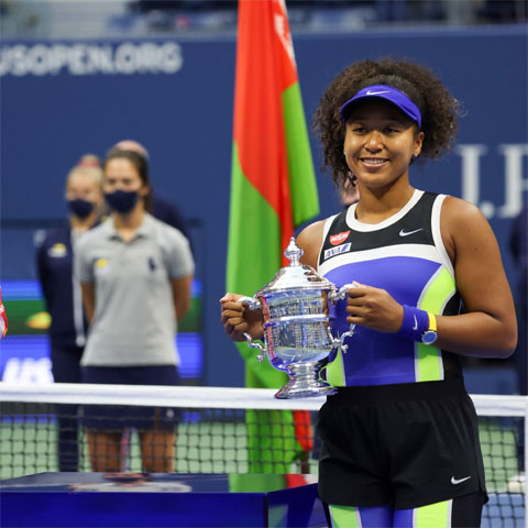 Ngoài hai chức vô địch US Open (2018, 2020), Naomi Osaka cũng lên ngôi ở Australian Open 2019