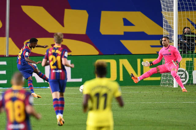 Fati lập cú đúp, Barca ra quân đại thắng Fati đã có trận đấu đầu tiên ở mùa giải 2020/21 rất thăng hoa