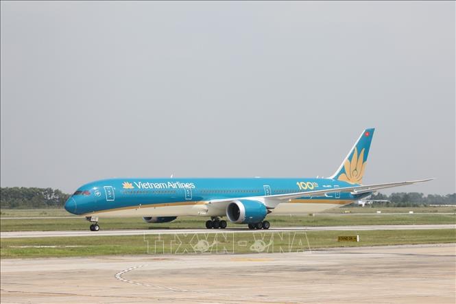 Máy bay của Vietnam Airlines. Ảnh: TTXVN