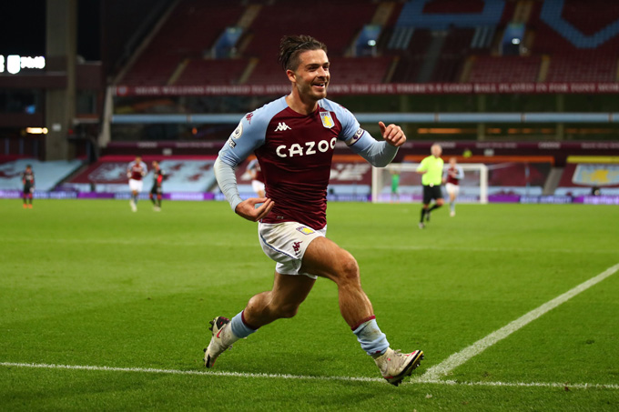 Đội trưởng Grealish hoàn tất cú đúp giữa hiệp 2 ấn định chiến thắng hủy diệt cho Aston Villa