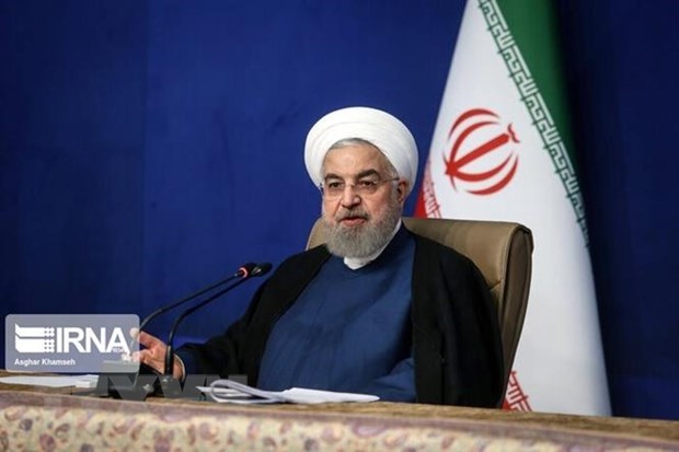 Tổng thống Iran Hassan Rouhani. (Nguồn: IRNA/TTXVN)