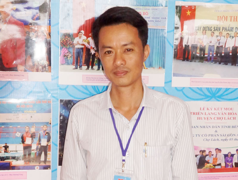Khí thế thành công Đại hội XI Đảng bộ tỉnh lan tỏa sâu rộng đến người dân Đại Nguyễn Hoài Anh. Ảnh: A. Nguyệt